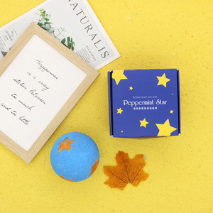 ระเบิดอาบน้ำทำมือขนาดใหญ่ 240 กรัม น้ำมันหอมระเหยสุดหรู ลูกบอลเกลือหลากสีสัน ของขวัญสุดพิเศษสำหรับเด็ก เขา/เธอ วันหยุด ฟองสบู่ สปา - Product Image 4