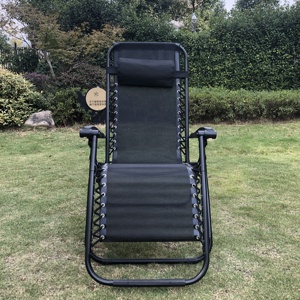 Chaise de plage <span class=keywords><strong>pliante</strong></span> portable, en <span class=keywords><strong>fer</strong></span>, avec <span class=keywords><strong>table</strong></span>, offre spéciale - Product Image 2