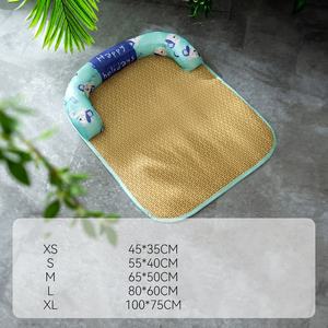 Anti-Fangen weiche langlebige Sommerkühlung Haustiermatte Hundeneismatte Bett Rattan Hundekohlematte - Product Image 3