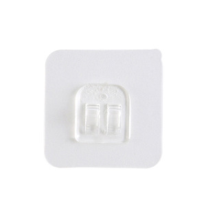 Shelf fastener auxiliary adhesive <b>strips</b>, transparent snap fasteners, traceless adhesive patches, no-drill, traceless clips, - Product Image 5