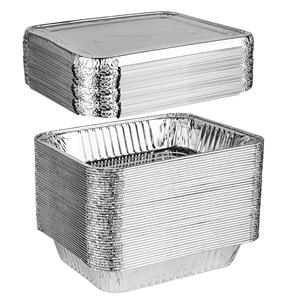 Aluminum Pans Half Size Steam Table Deep Pans Tin <b>Foil</b> <b>Containers</b> with <b>Foil</b> Lids Chafing Dish Buffet Catering - Product Image 1