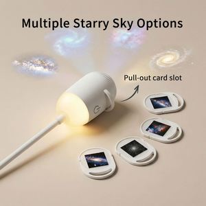Lámpara Proyector de Cielo Estrellado LED USB para Auto, Luz Nocturna Portátil para Dormitorio, Decoración del Hogar, Regalo, Logotipo Personalizado OEM, Proveedor de Fábrica - Product Image 2