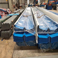 Tôles de Toiture Industrielles en Acier Galvanisé Prépeintes et Isolées Transparentes pour Entrepôts et Parcs – Aluminium Chromé Moderne