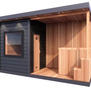Bropool New Design Infrared Indoor Sauna spa tubs sauna rooms Cold Plunge Athlete Ice Bathtub
