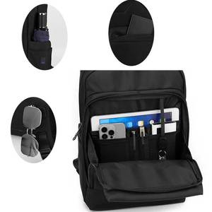 Người đàn ông của công suất lớn không thấm nước chịu mài mòn máy tính xách tay Ba lô phong cách kinh doanh mới với Polyester Lót - Product Image 3