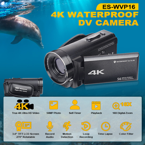 2024 mejor bajo el agua 5 metros IP68 impermeable cámara con zoom digital compacto 4K Vlog videocámara - Product Image 2