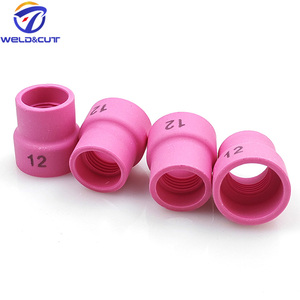 Copa de boquilla de cerámica para soldadura TIG 12 # para accesorios de antorcha TIG <span class=keywords><strong>Kit</strong></span> de lentes de Gas - Product Image 2
