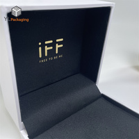 Coffret Cadeau de Luxe en Carton Rigide pour Montres, Personnalisé avec Logo Doré et Insert en Mousse Velours – Vente en Gros
