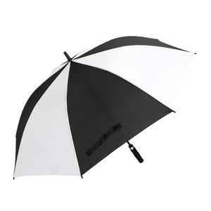 Grand parapluie de golf de luxe promotionnel de marque, ouverture automatique par bouton, diamètre 120 cm, baleines en fibre de verre, personnalisable pour les voyages et les affaires - Product Image 2