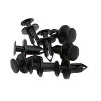Clips de fixation pour voiture KADIHUI YA73, clips de pare-chocs intérieur auto 91501-S04-003/MU000319 Noir OEM 91501S04003 Matériau POM de haute qualité