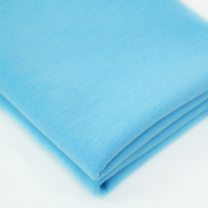 Kain Katun Nilon Tencel Wol Rayon Nyaman Lembut Kain Campuran Rajutan Kustom Kain Interlock - Product Image 4