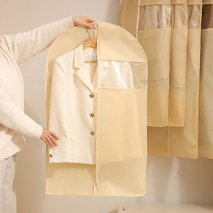 <span class=keywords><strong>Housse</strong></span> de protection anti-poussière et anti-humidité en tissu non tissé pour vêtements, sac de rangement pour costumes, <span class=keywords><strong>housse</strong></span> de costume pour rangement suspendu dans le placard - Product Image 3