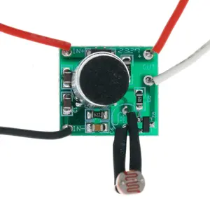 DIY tegangan rendah DC kontrol cahaya Sensor DC3V-30V LED Driver 5V 6V 12V 24V fotosensitif modul saklar suara papan sirkuit