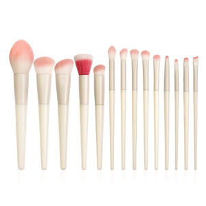 2025 Mauri Kit di strumenti per il trucco Set di pennelli per il trucco Soft Beauty Make up spugna Logo personalizzato pennelli per il trucco con supporto - Product Image 6