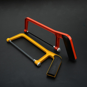 <span class=keywords><strong>Scie</strong></span> à main industrielle de 6 pouces, 6 TPI, avec cadre en acier au carbone et lame fixe, poignée en plastique, outil manuel pour le bois, coupe de 1 mm - Product Image 4