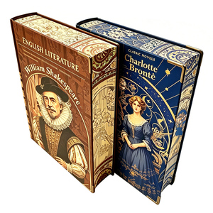 Libro Personalizzato con Copertina Rigida, Stampa UV e Offset, Bordo Verniciato Nero, Collezione Romantica con Rilegatura Dorata - Product Image 1