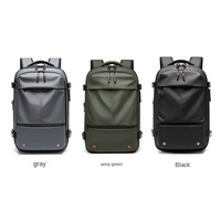 Sac à dos pour ordinateur portable imperméable et résistant pour hommes d'affaires, multi-compartiments, idéal pour les trajets quotidiens au bureau et le travail