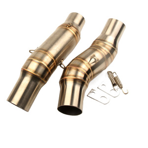 Tubo de escape de acero inoxidable, sección central, para motocicleta Kawasaki Z1000, pieza de repuesto - Product Image 1