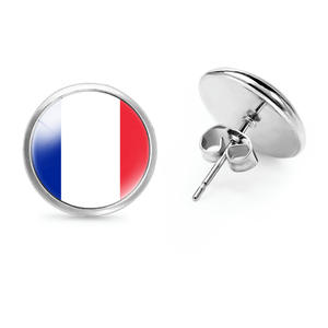 Pendientes de Botón de Piedra Natural con Forma de Animal, Estilo Europeo, para Mujer, Venta al por Mayor - Product Image 6