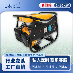 Wenxin Portable <b>Generator</b> WX-850E 110V 220V Single/Three Phase 50/60Hz AVR Outdoor Home Use - Product Image 3