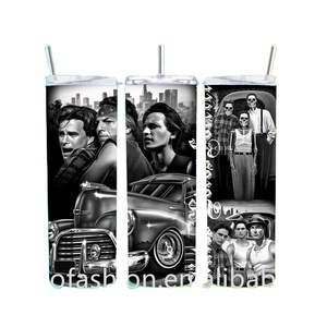 Новейший изготовленный на заказ высококачественный Тощий стакан Vatos Locos изолированный 20 унций сублимационный стакан для подарка - Product Image 1