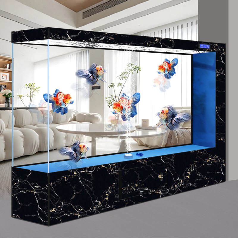 Mármol negro - Vidrio súper blanco con oxígeno oculto.