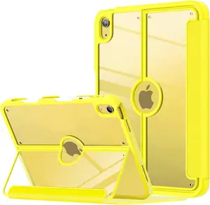 Funda inteligente magnética con cierre para iPad 10,9, cubierta inteligente de TPU suave, plegable, delgada