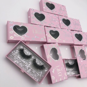 Fournitures de produits de <span class=keywords><strong>beauté</strong></span> de marque propre Boîtes à cils bon marché Boîte d'emballage de cils personnalisée - Product Image 5