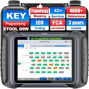 Xtoo โปรแกรมกุญแจรถยนต์สำหรับ MAZDA ที่ D8W อเนกประสงค์สำหรับ Toyota สำหรับ BMW สำหรับ MAZDA Key FOB Programmer สำหรับ Mercedes Benz - Product Image 1
