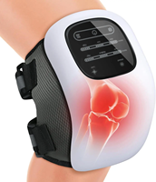 Appareil de massage intelligent pour le soulagement des douleurs arthritiques, avec physiothérapie infrarouge, compresse chaude, vibration, EMS et massage pneumatique du genou