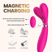 Vibrateur clitoridien en silicone en forme de lapin pour femmes, stimulateur de succion, alimentation USB, vibromasseur langue léchante pour point G, jouet sexuel