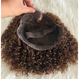 Peluca vietnamita 2x6 Kim Cierre de encaje Peluca de color marrón Vendedores Cabello humano Venta al por mayor Cabello humano vietnamita sin pegamento para mujeres negras - Product Image 1