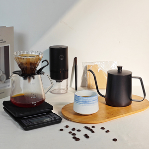 ชุดอุปกรณ์<span class=keywords><strong>ชง</strong></span><span class=keywords><strong>กาแฟ</strong></span>ระดับบาริสต้า สำหรับตั้งแคมป์ ชุดกาแฟดริป พร้อมกระเป๋าหิ้ว เครื่องบดไฟฟ้า ชุดชงชาและ<span class=keywords><strong>กาแฟ</strong></span>สำหรับเดินทาง - Product Image 2