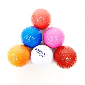 Pelotas de Práctica de Golf de Alta Calidad para Entrenamiento de Swing, Material de Goma/Surlyn, Color Personalizado, Dos/Tres Capas, Larga Distancia, Uso Promocional - Product Image 1