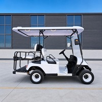 Mobil Golf Listrik untuk Penggunaan Off-Road, Transportasi Tamu di Resort dan Hotel Pribadi dengan Kursi yang Sangat Tahan Lama