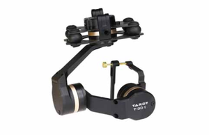 <span class=keywords><strong>Tarot</strong></span> GOPRO 3D V Metal 3axis Gimbal TL3T05, construit avec un châssis monolithique nervuré entièrement usiné CNC pour une durabilité industrielle. - Product Image 4