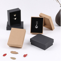 China Benutzerdefiniertes Logo Kleine Flache Geschenk-Schmuckbox Verpackung Mini Papier-Kartonbox Mit EVA