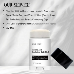 แท่งขัดผิวกายกรดไกลโคลิก OEM สำหรับผิวหยาบกร้าน ช่วยผลัดเซลล์ผิวอย่างอ่อนโยน ทำให้ผิวเรียบเนียน ชุ่มชื้นขึ้น - Product Image 2