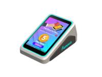 Lecteur de cartes FUNOVA T12 pour système de membres – Carte à tapoter pour jouer – Personnalisation du LOGO et de l'image de fond – Remplacement pour jeux d'arcade à monnayeur