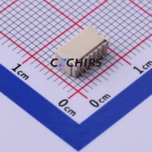 WF10006-01200 Wire-to-Board Pin Header SMD,P=1mm,Horizontal Mount Connector 1x6P 1mm Horizontal Mount 6P - Product Image 2