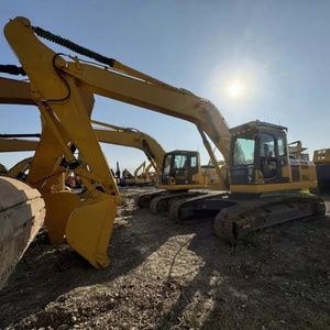 Garantie après-vente pour les projets municipaux, excavatrice hydraulique sur chenilles Komatsu PC240 d'occasion de 24 tonnes - Product Image 1