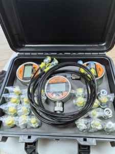 Новый универсальный цифровой манометр для гидравлики экскаваторов с гарантией 6 месяцев для ремонтных мастерских - Product Image 2