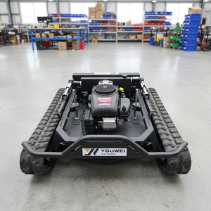 Cortacésped a Gasolina de 550 mm y 4 Tiempos con Control Remoto, Durable, con Orugas, Automático - Product Image 2