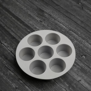 Household <b>Large</b> Silicone Baking <b>Pans</b> Silicone Muffin Tray Nonstick Silicone Baking Mold Round Cake Baking Mould Set - Product Image 6