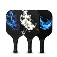 Kinder-Fiberglas-Pickleball-Schläger mit PP-Wabenkern, Langlebig, Leicht, Tragbar, für Training, Jugendliche, Junior, OEM