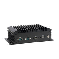 Mini PC industriel haute performance OEM I7 1165G7 double port série Lan 4 * écran HD Usb3.2 M.2 stockage ordinateur de bureau sans ventilateur