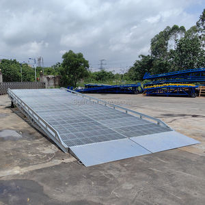 Chine rampe de chargement hydraulique pont d'embarquement plate-forme élévatrice/8 tonnes honnêteté prix plate-forme de chargement de camion hydraulique - Product Image 6