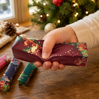 Jouet sensoriel souple en forme de beurre de Noël à rebond lent, anti-stress, idéal pour les fêtes