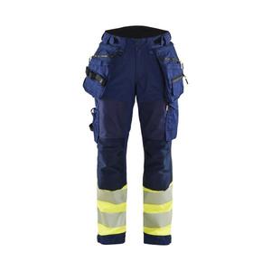 BLAKLADER - 711425138933C38 Pantalón Softshell Hi-Vis para Mujer Azul marino/Amarillo-EAN 7330509879443 ROPA DE TRABAJO DE 2017 - Product Image 1