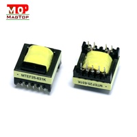 Transformateur de puissance EF20 110v 220v Transformateur Flyback High TV pour PCB Monophasé 48v Sortie 9v/12v/230v SMD pour Courant